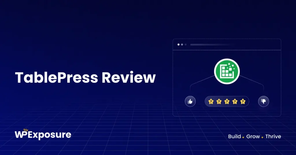 TablePress WordPress plugin review